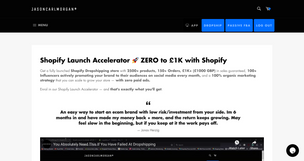 Shopify Launch Accelerator 🚀 ZERO to £1K with Shopify