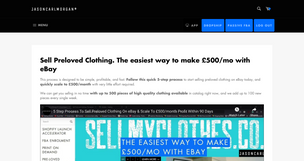 Sell Preloved Clothing. The easiest way to make £500/mo with eBay