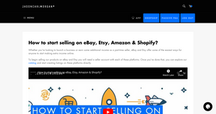 How to start selling on eBay, Etsy, Amazon & Shopify?