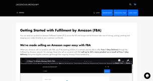 Getting Started with Fulfilment by Amazon (FBA)