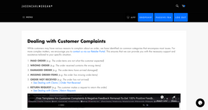 Dealing with Customer Complaints