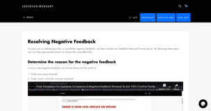 Resolving Negative Feedback