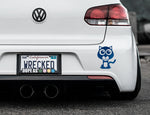 Adorable Wildcat Bumper Car Sticker