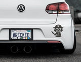 Adorable Pirate Bumper Car Sticker