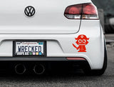 Adorable Pirate Bumper Car Sticker