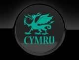 Cymru Dragon Welsh Fuel Cap Cover Car Sticker