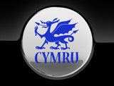 Cymru Dragon Welsh Fuel Cap Cover Car Sticker