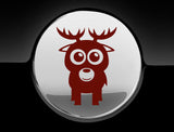 Adorable Deer Fuel Cap Car Sticker