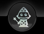 Adorable Wizard Fuel Cap Car Sticker