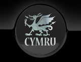 Cymru Dragon Welsh Fuel Cap Cover Car Sticker