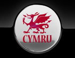 Cymru Dragon Welsh Fuel Cap Cover Car Sticker