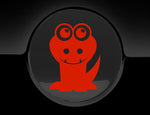 Adorable Crocodile Fuel Cap Car Sticker