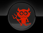 Adorable Devil Fuel Cap Car Sticker