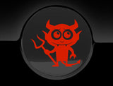 Adorable Devil Fuel Cap Car Sticker