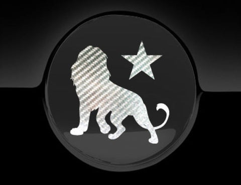 Star Lion Fuel Cap Cover Car Sticker