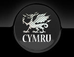 Cymru Dragon Welsh Fuel Cap Cover Car Sticker