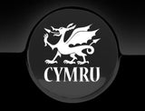 Cymru Dragon Welsh Fuel Cap Cover Car Sticker