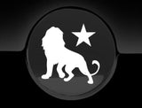 Star Lion Fuel Cap Cover Car Sticker