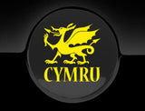 Cymru Dragon Welsh Fuel Cap Cover Car Sticker