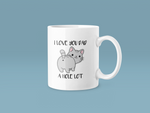 Personalised I Love You Dad A Hole Lot Cat Fathers Day Collection