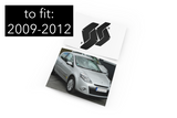 Car Emblem Vinyl Wrap Kit Front & Rear Badge Sticker Set