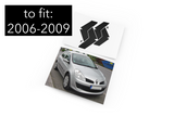 Car Emblem Vinyl Wrap Kit Front & Rear Badge Sticker Set