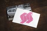 Car Emblem Vinyl Wrap Kit Front & Rear Badge Sticker Set