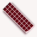 Burgundy Matte 2 in SQ Vinyl Wall Tile Stickers Kitchen & Bathroom Transfers