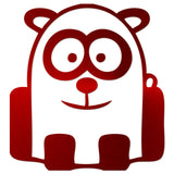 Funny Cartoon Panda Sticker