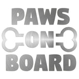 Paws On Board Sticker