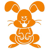 Cartoon Bunny Iron On HTV Transfer