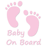 Baby On Board Iron On HTV Transfer