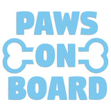 Paws On Board Sticker