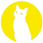 Moon Cat Sticker