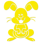 Funny Bunny Sticker