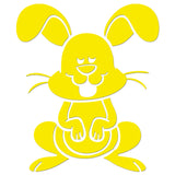 Funny Bunny Sticker