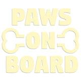 Paws On Board Sticker