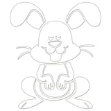 Funny Bunny Sticker