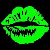 Kiss Lips Sticker