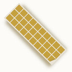 Gold Matte 2 in SQ Vinyl Wall Tile Stickers Kitchen & Bathroom Transfers