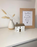 New Together Is Our Favourite Place To Be Heart Simple Home Wall Decor Print