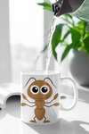 Adorable Spider Insect Personalised Your Name Gift Mug