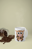 Adorable Turkey Personalised Your Name Gift Mug