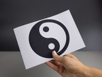 Yin Yang Sticker