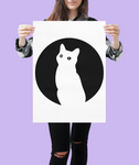 Moon Cat Sticker