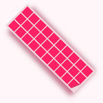 Pink Matte 2 in SQ Vinyl Wall Tile Stickers Kitchen & Bathroom Transfers