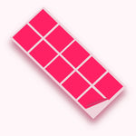 Pink Matte 100mm SQ Vinyl Wall Tile Stickers Kitchen & Bathroom Transfers