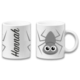 Adorable Spider Insect Personalised Your Name Gift Mug